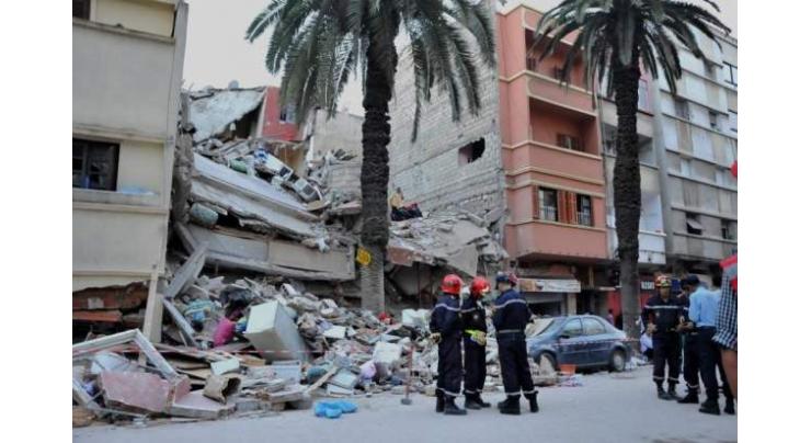 Casablanca building collapse kills two, woman missing