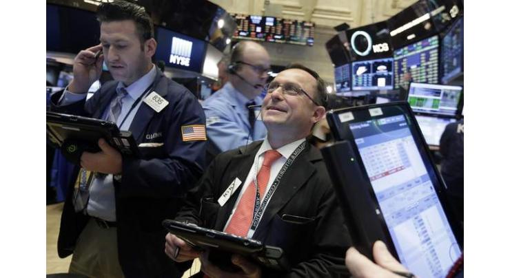 US stocks edge up on higher oil prices, Wal-Mart deal