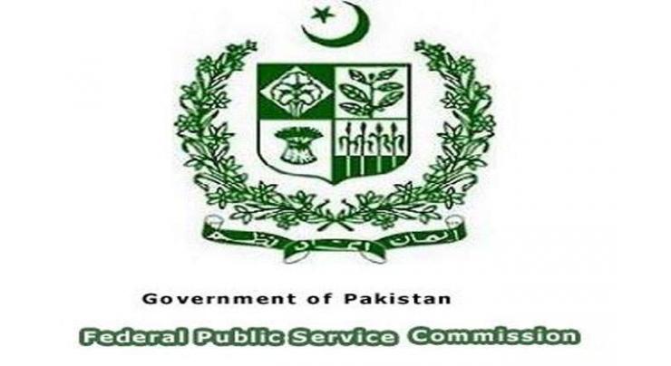 FPSC recommends appointment of 19 candidates in Railway Police
