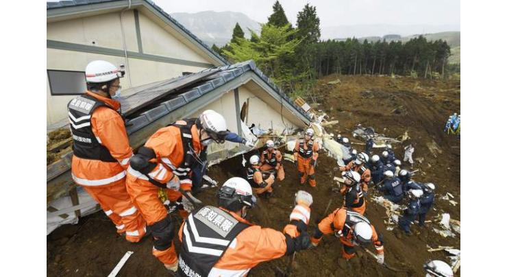 Body believed to be last quake victim found in Japan's south