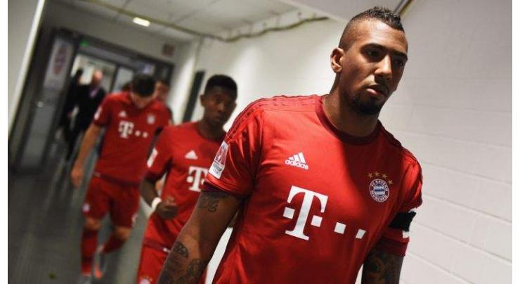 Football: Injured Boateng returns to Bayern training