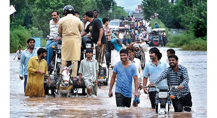 Sialkot receives heavy rains