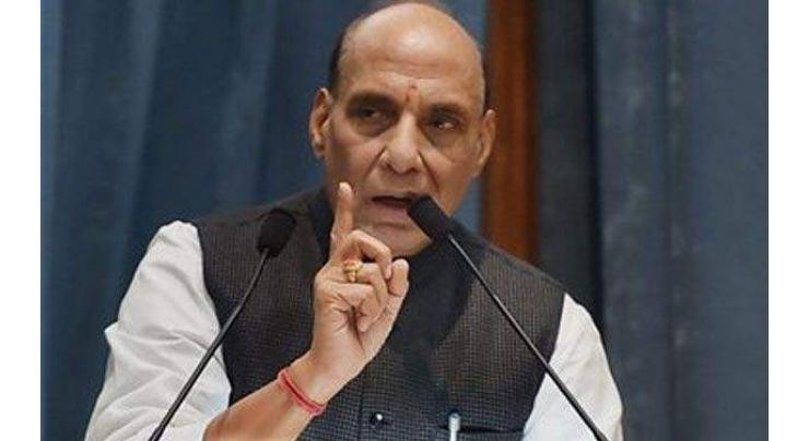 No power can separate Kashmir from India, Rajnath Singh