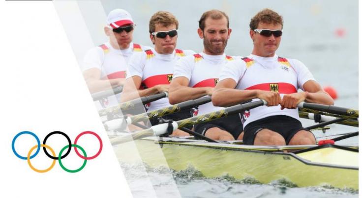 Olympics: Germany win first rowing gold in men's quadruple skulls