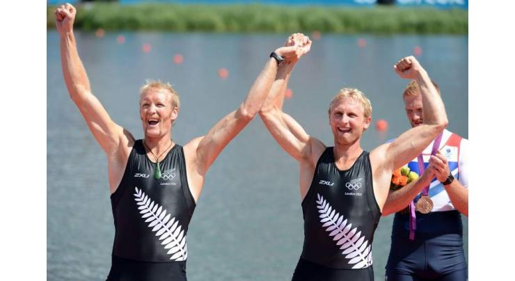 Olympics: New Zealand retain men's pair rowing gold