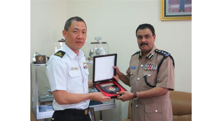 Commander Royal Oman Police Coast Guard calls on DG PMSA