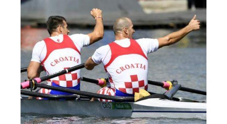 Olympics: Croatia brothers strike gold in men's double sculls
