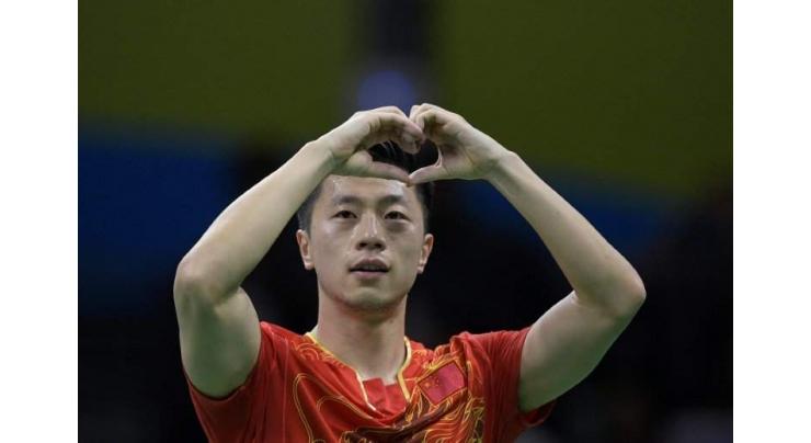 Olympics: China's Ma wins men's table tennis gold