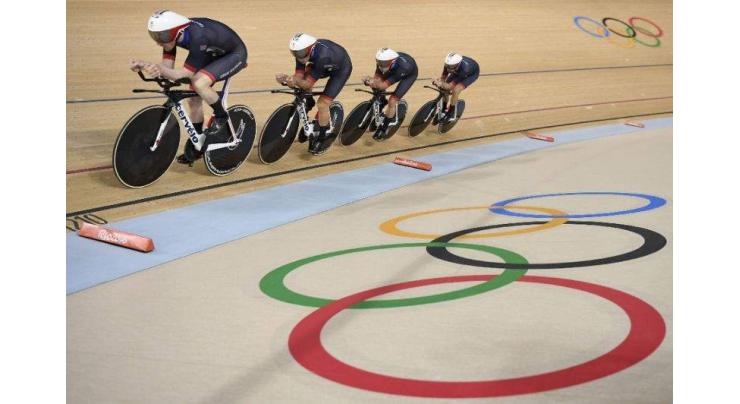 Olympics: Britain retain cycling team pursuit gold, break world record