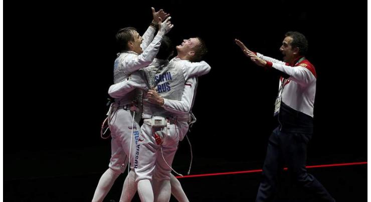 Olympics: Russia win men's team foil fencing gold