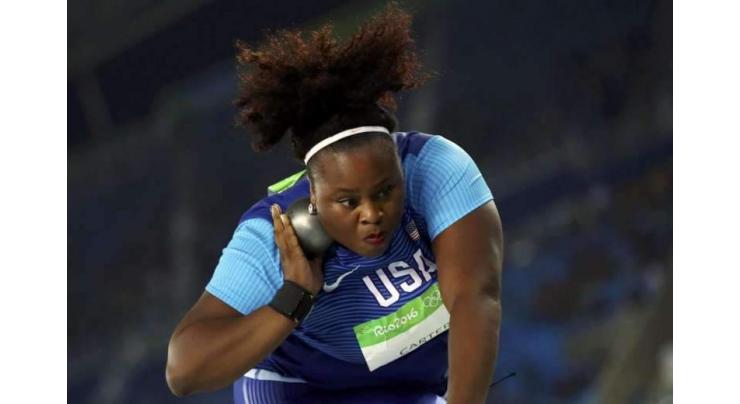 Olympics: Michelle Carter stuns Adams to claim shot put gold