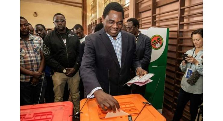 Calls for calm as Zambia election results trickle in