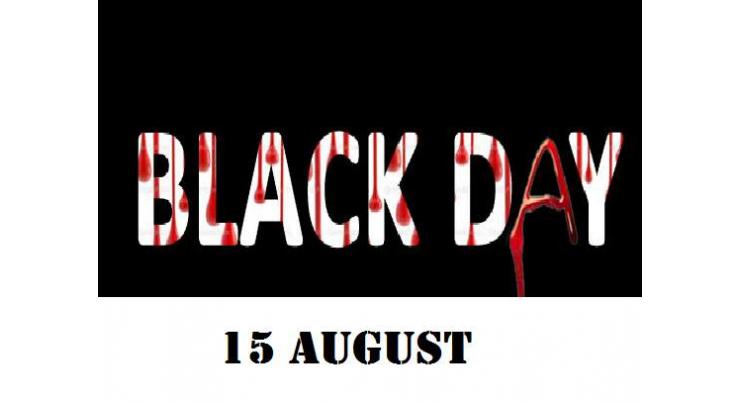 India's Independence Day observed as Black Day in IOK