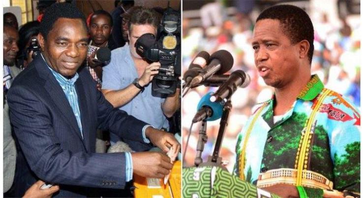 Zambia's Lungu ahead as opposition cries foul