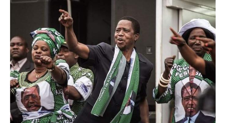 Zambia president Lungu re-elected in disputed polls: commission