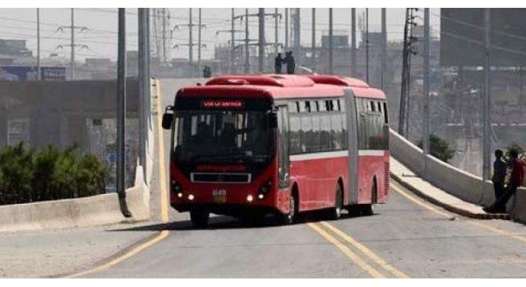 Work on Metro Bus route near completition