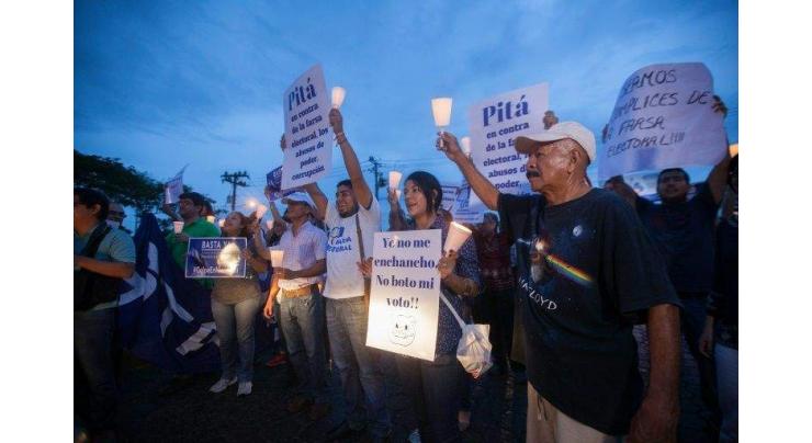 Nicaragua opposition urges boycott of election 'farce'