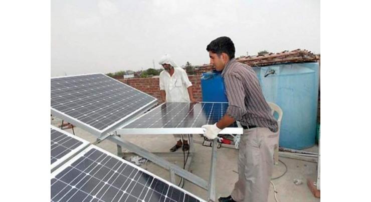 Sale of solar energy equipment increasing
