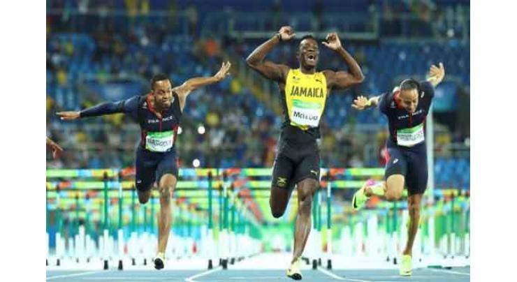 Olympics: McLeod wins 110m hurdles gold