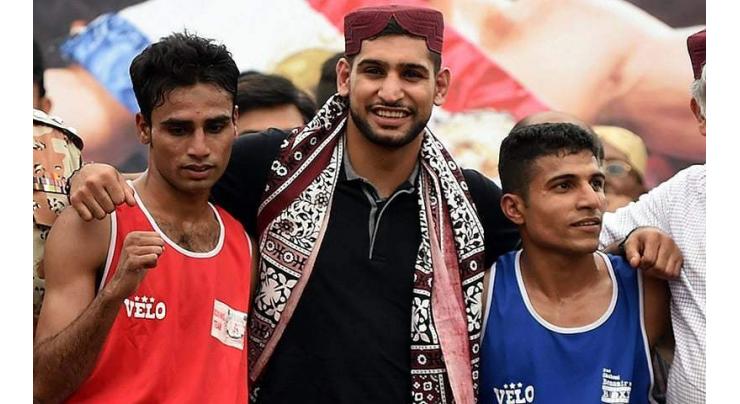 Amir Khan to give tips to young Pakistani pugilists on Friday