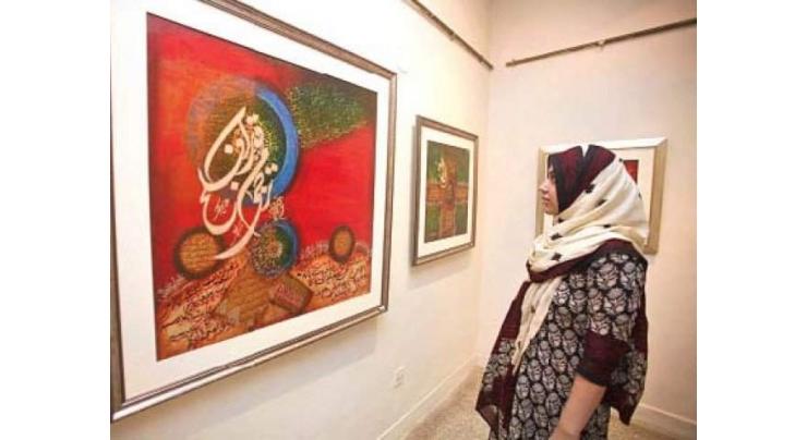Nomad Art gallery exhibition in full swing