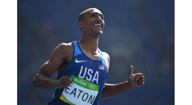 Olympics: Eaton in decathlon pole after first two events