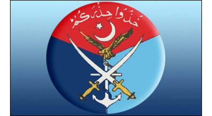Funeral prayer of martyred soldiers offered at Corps Headquarters: ISPR