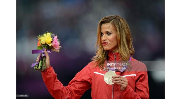 Olympics: Athletics 3000m steeplechase podium