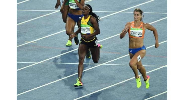 Olympics: Jamaica's Thompson wins 200m for sprint double