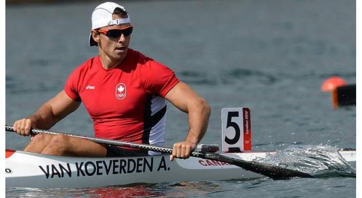 Olympics: Men's double kayak 1,000m podium