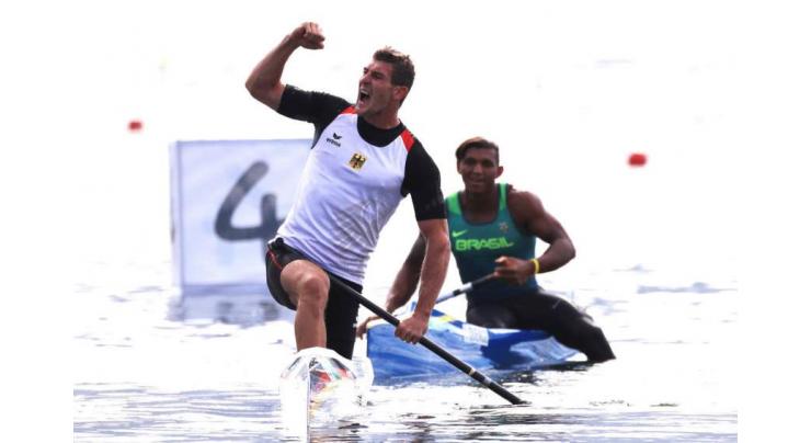Olympics: Germany win men's double kayak 1,000m gold medal