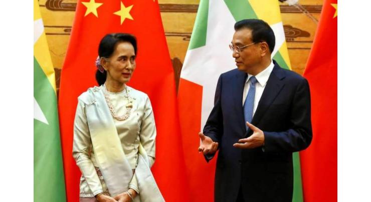 Myanmar's Suu Kyi says China to support peace talks