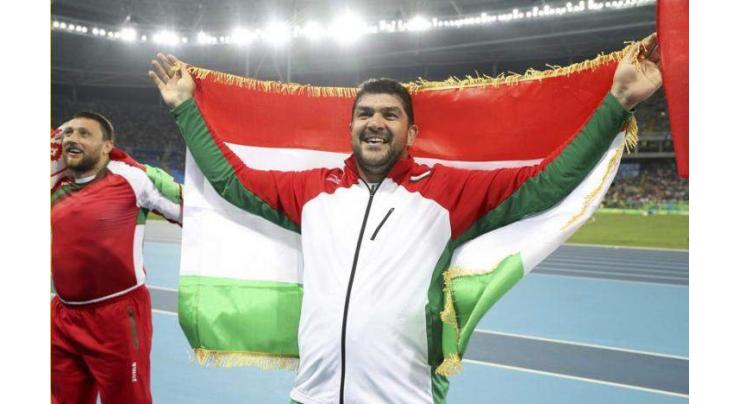 Olympics: Nazarov wins hammer for Tajikistan's first medal