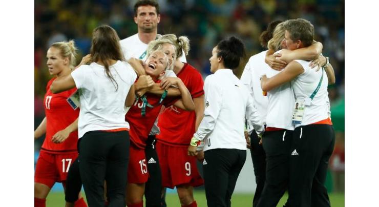 Olympics: German women give coach Neid golden goodbye