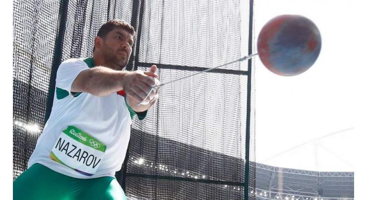 Olympics: Nazarov wins hammer for Tajikistan's first gold medal