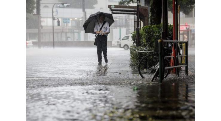 Typhoon Mindulle dumps heavy rain on northern Japan