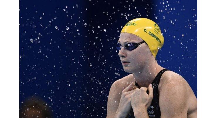 Olympics: Australia's Campbell swam with hernia: report