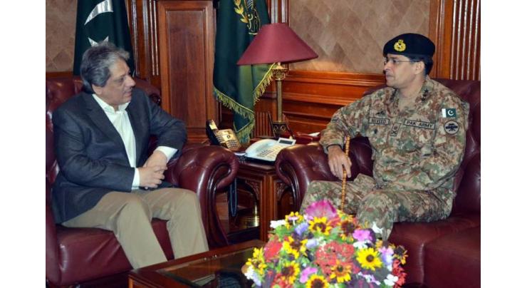 Corps Commander Karachi calls on Sindh Governor