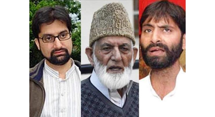 Right to self-determination only solution of Kashmir problem:
Hurriyet leaders