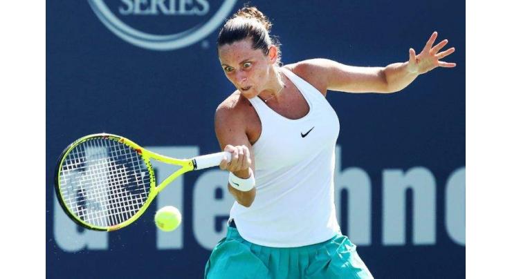 Tennis: Italy's Vinci cruises into the Connecticut quarters