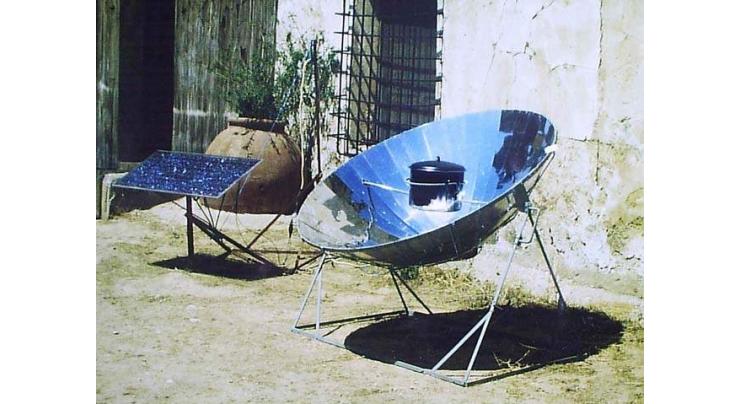 Solar cooker popularizing for preparing healthy food