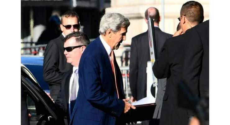 Kerry, Lavrov meet on Syria conflict