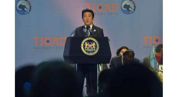 Japan PM pledges to invest $30 bn in Africa by 2018