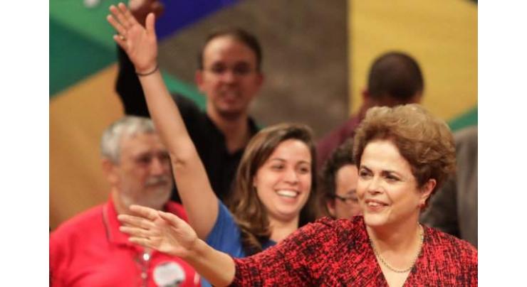 Scant rallies for Brazil's Rousseff before big day