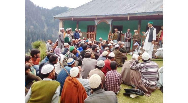Poonch protest slams war on Kashmiri people