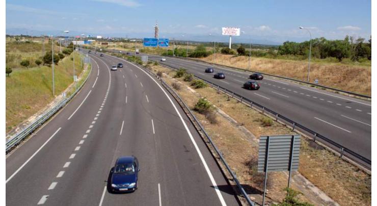 Length of motorways to reach 2000 km in three years