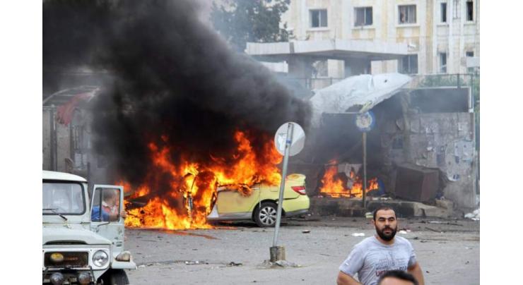 String of blasts hit govt-held Syria regions: state media 