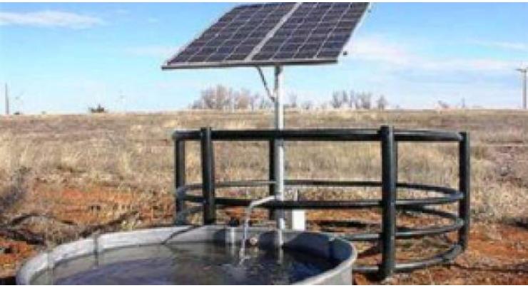 Four solar tube wells inaugurated in Bara 