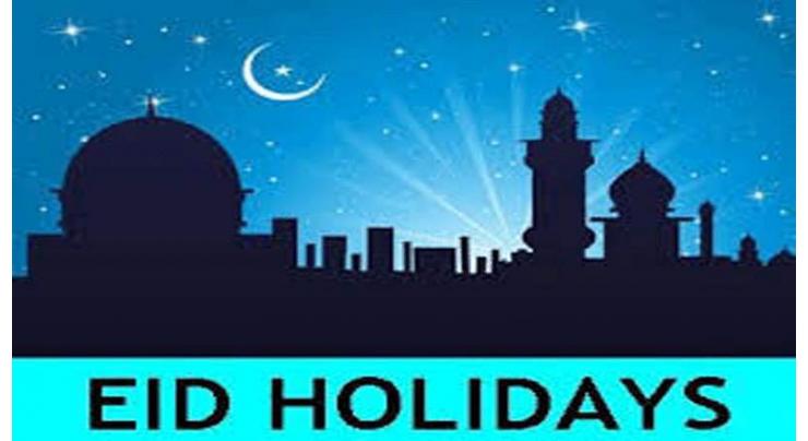 Eid holidays announced in public universities 