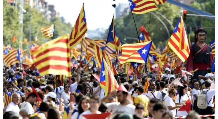 Thousands hold pro Catalan rally in southern France 
